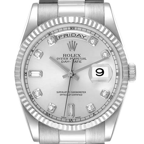 white gold men rolex|rolex white gold men's watch.